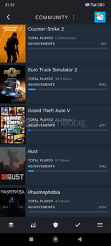 Rust GTA ETS 2 Steam hesabı 