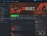 rust hesabı 2.5k saatli 230 desenli 