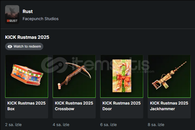 Rust Round 2 Kick Drop 4 Skins!