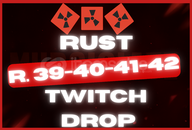 ⭐️Rust Round 39-40-41-42 Twitch Drop / 41 Skin