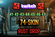 ⭐️Rust Round 41-42-43-44-45-46-47 / 74 Skin ⭐️Rust Round 41-42-43-44-45-46-47 / 74 Skin