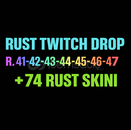Rust Round 41-42-43-44-45-46-47 74 Skins