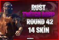 ⭐️Rust Round 42❤️ 14 Skin Twitch Drop