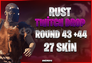 ⭐️Rust Round 43+44❤️ 27 Skin Twitch Drop