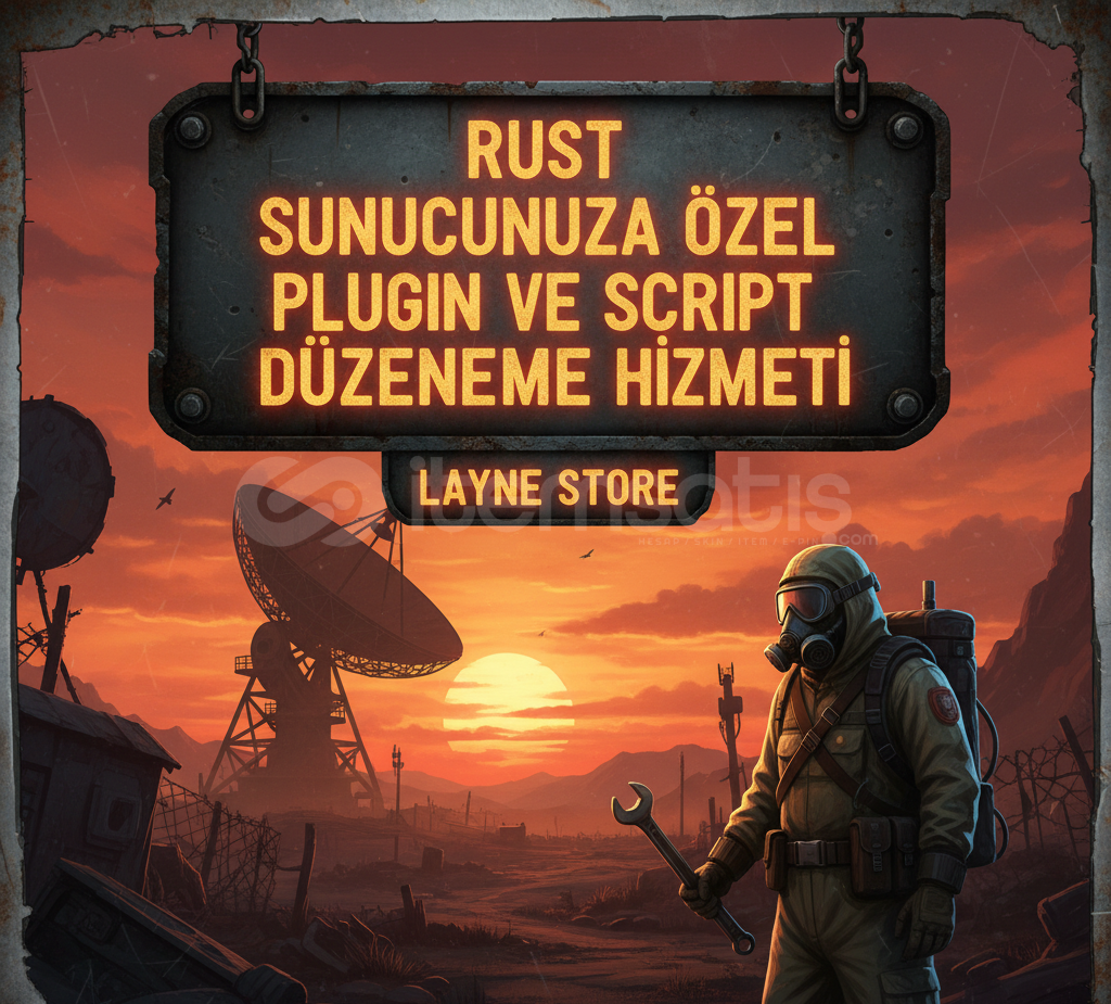 Rust Sunucunuza Özel Plugin Geliştirme Hizmeti! Rust Sunucunuza Özel Plugin Geliştirme Hizmeti!