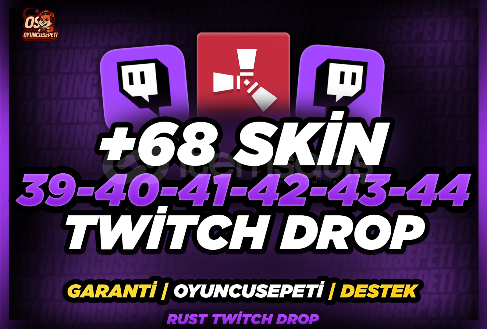 ⭐Rust Twitch Drop Raund 39-40-41-42-43-44⭐ ⭐Rust Twitch Drop Raund 39-40-41-42-43-44⭐