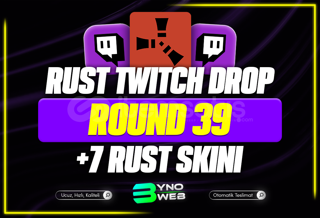 ⭐Rust Twitch Drop Raund 39⭐ ⭐Rust Twitch Drop Raund 39⭐