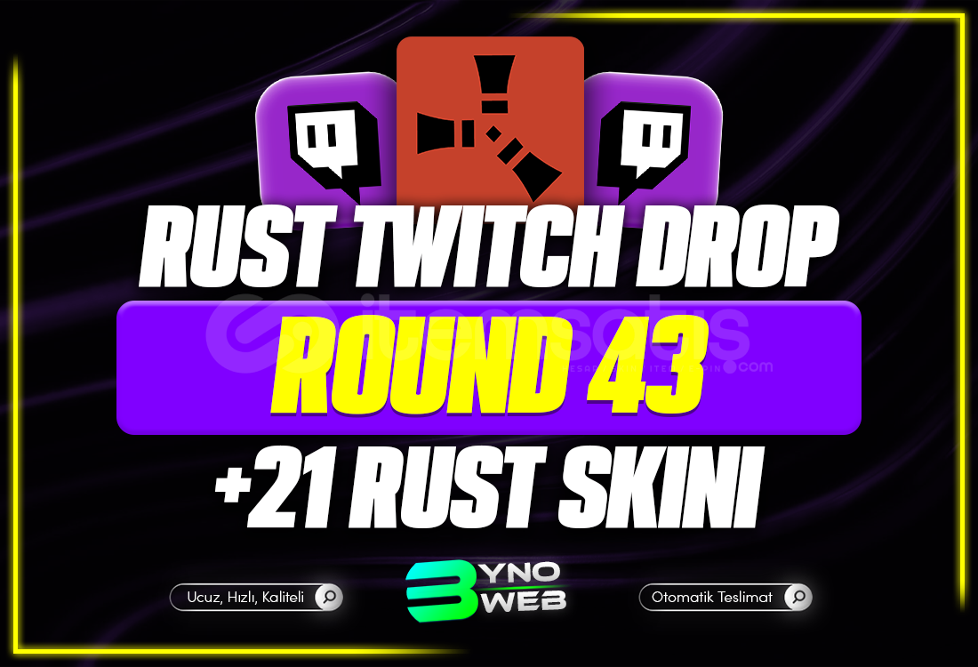 ⭐Rust Twitch Drop Raund 43⭐ ⭐Rust Twitch Drop Raund 43⭐