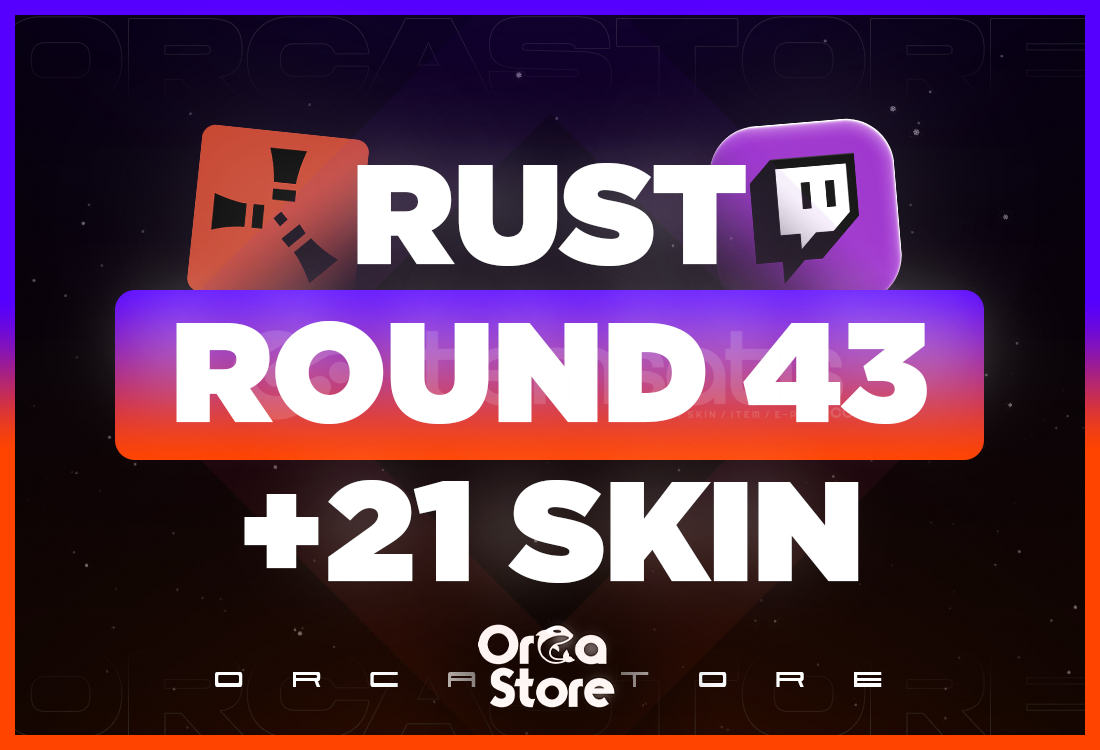⚡Rust Twitch Drop Round 43⚡ ⚡Rust Twitch Drop Round 43⚡