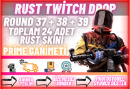 Rust Twitch Drops | 24 Skin | Full Set | Anında