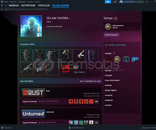  RUSTT +4700 saat +70 skin bütün bilgiler
