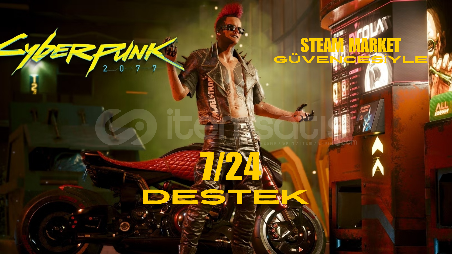 cyberpunk 2077+PHANTOM LİBERTY+DESTEK cyberpunk 2077+PHANTOM LİBERTY+DESTEK