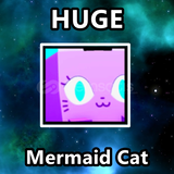 Huge Mermaid Cat