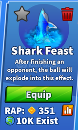 Shark Feast Explosion (BLADE BALL)