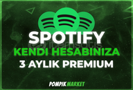 Kendi Hesabına | 3 Aylık Spotify Premium Kod