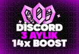 3 Aylık 14x SUNUCU Boost 