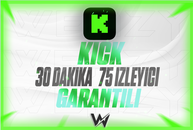 KICK GARANTILI 30 DAKIKA 75 IZLEYICI