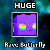 Huge Rave Butterfly