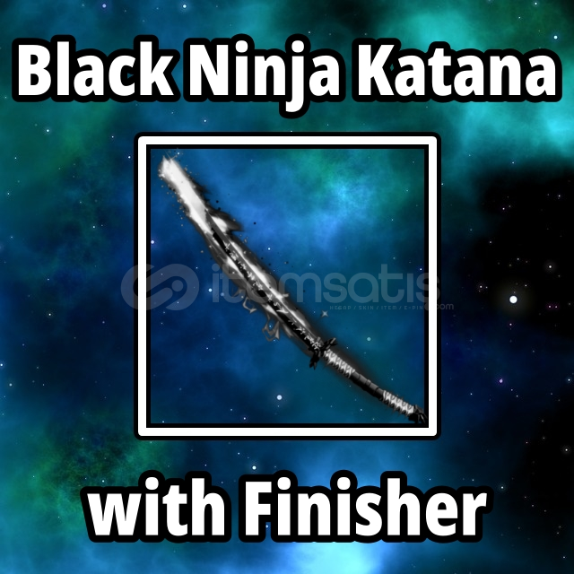 Black Ninja Katana Finisher Black Ninja Katana Finisher