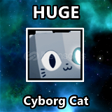 Huge Cyborg Cat