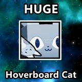 Huge Hoverboard Cat