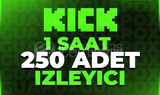 ⭐1 SAAT⭐250 İZLEYİCİ KİCK