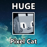 Huge Pixel Cat