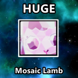 Huge Mosaic Lamb