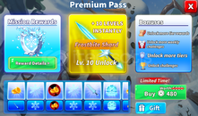 Premium Blizzard Season Pass | Blade Ball