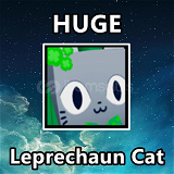 Huge Leprechaun Cat