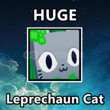 Huge Leprechaun Cat