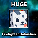 Huge Firefighter Dalmatian