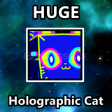 Huge Holographic Cat