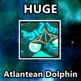 Huge Atlantean Dolphin