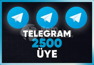 ⭐TELEGRAM 2500 ÜYE⭐GARANTİLİ