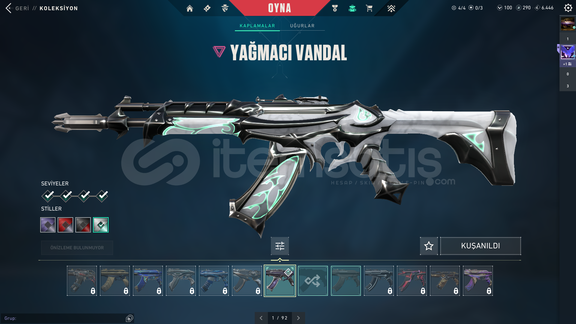 OTO TESLİM-YAĞMACI VANDAL/ASİL/2.0 HESAP OTO TESLİM-YAĞMACI VANDAL/ASİL/2.0 HESAP
