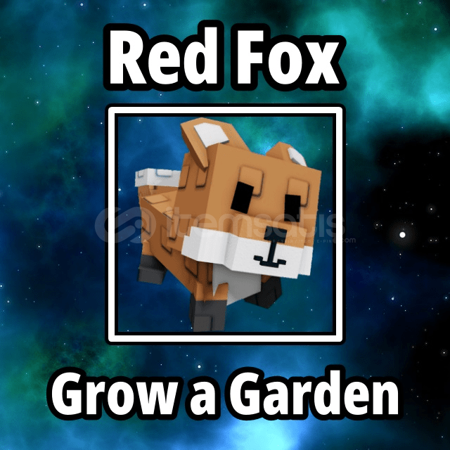 ⭐ 2 Adet Red Fox ⭐ Grow a garden ⭐ 2 Adet Red Fox ⭐ Grow a garden