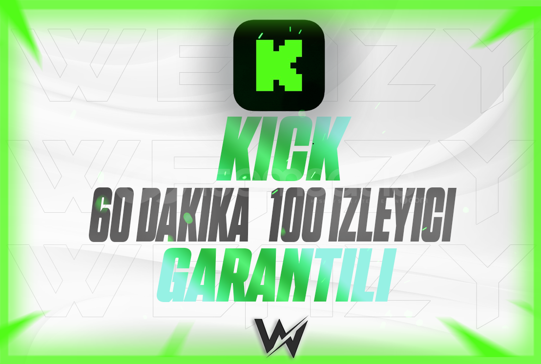 KICK GARANTILI 60 DAKIKA 100 IZLEYICI KICK GARANTILI 60 DAKIKA 100 IZLEYICI