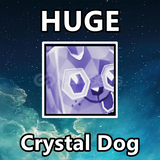 Huge Crystal Dog