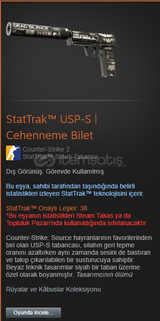 StatTrak™ USP-S | Cehenneme Bilet