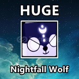 Huge Nightfall Wolf