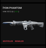 TR - Mail Onaysız iyon Phantom 1012 VP
