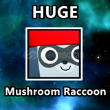 Huge Mushroom Racoon