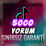 ⭐️ [GARANTİLİ] 2500 TİKTOK YORUM ⭐