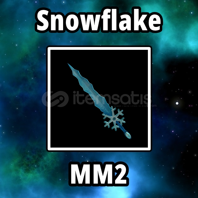 2 adet Snowflake MM2 2 adet Snowflake MM2