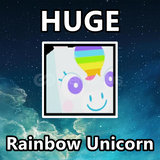 Huge Rainbow Unicorn