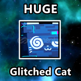 Huge Glitched Cat