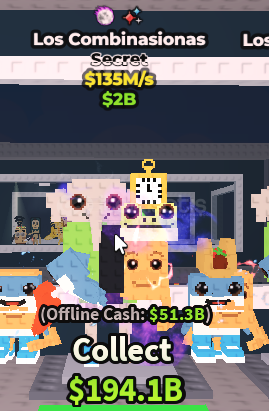 Los Combinasionas 135M/S Steal A Brainrot Los Combinasionas 135M/S Steal A Brainrot