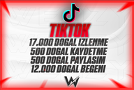 TIKTOK GERCEK ETKILESIMLI PAKET