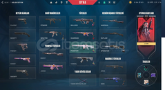 VALORANT GOLD 1 HESAP 2K VP